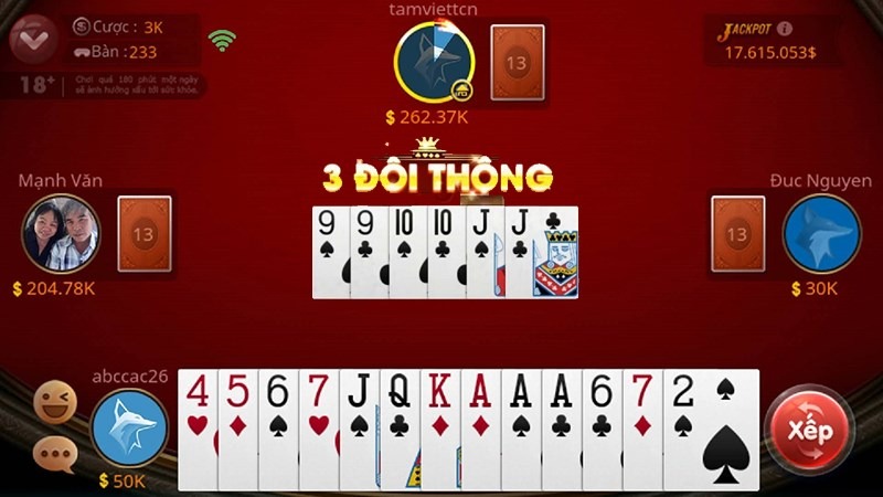 Giới thiệu vài nét về tựa game tiến lên miền Nam